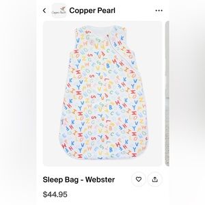 Copper pearl sleep sack